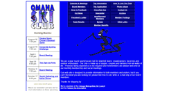 Desktop Screenshot of omahaskiclub.org